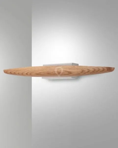 Ribot applique colore quercia a led 3000k - 17w - 1400 lm dimmerabi...