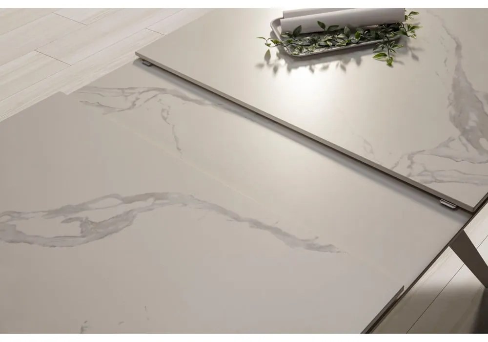 Tavolo da pranzo in ceramica 90x160 cm Lula - Marckeric