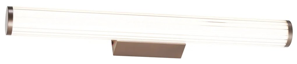 Lampada da parete retrò bronzo 60 cm con LED IP44 - Coco