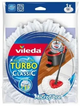 Ricambio Mocio Per Pavimenti Vileda TURBO ClassiC Microfibra