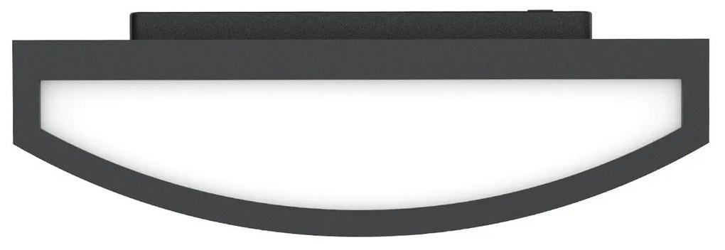 Applique Slim Design IP65 - E27 Nera