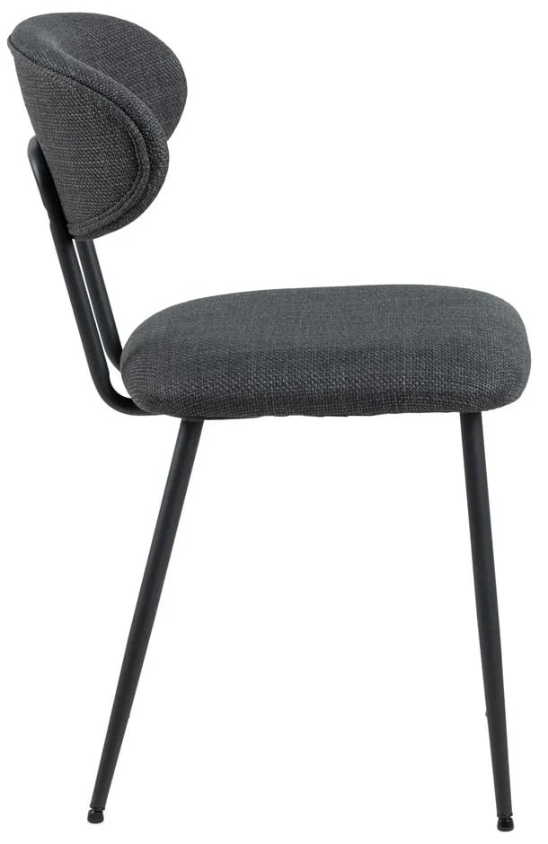 Sedie da pranzo antracite in set da 2 Denise - Actona