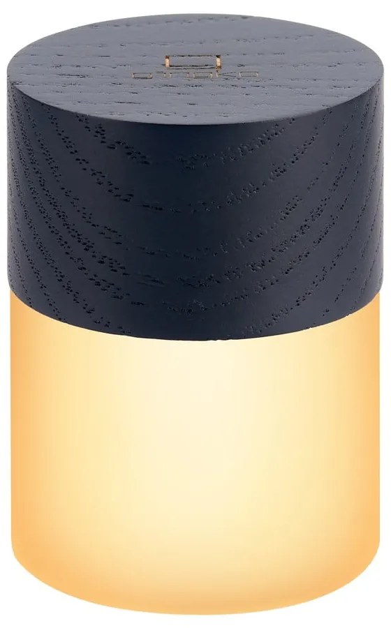 Decorazione luminosa nera con ricarica USB ø 4,5 cm Lemelia – Gingko