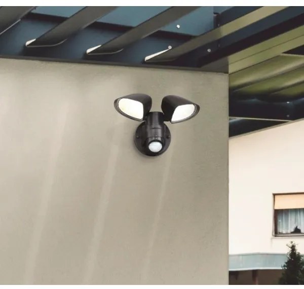 Westinghouse 63642 - Proiettore da esterno a LED con sensore LED/17,5W/230V IP44