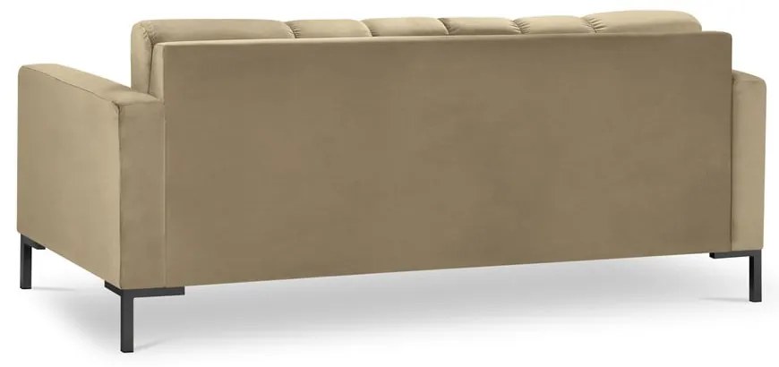 Divano in velluto beige Bali - Cosmopolitan Design