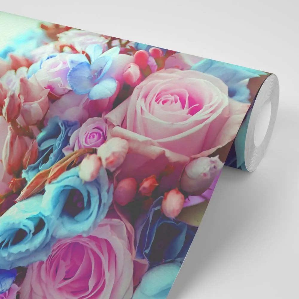 Carta da parati – Bouquet di rose