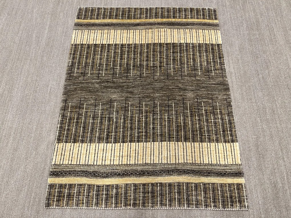 Loribaft Tappeto 150 x 200 Beige (Iran) Annodato A Mano