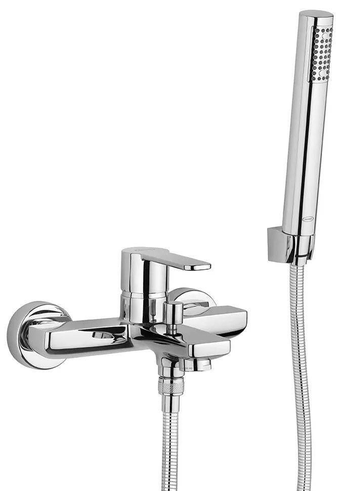 Gruppo vasca esterno con doccia Jacuzzi rubinetteria Eolo