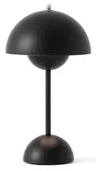 Flowerpot VP9 Lampada da Tavolo Portatile Matt Black - &Tradition