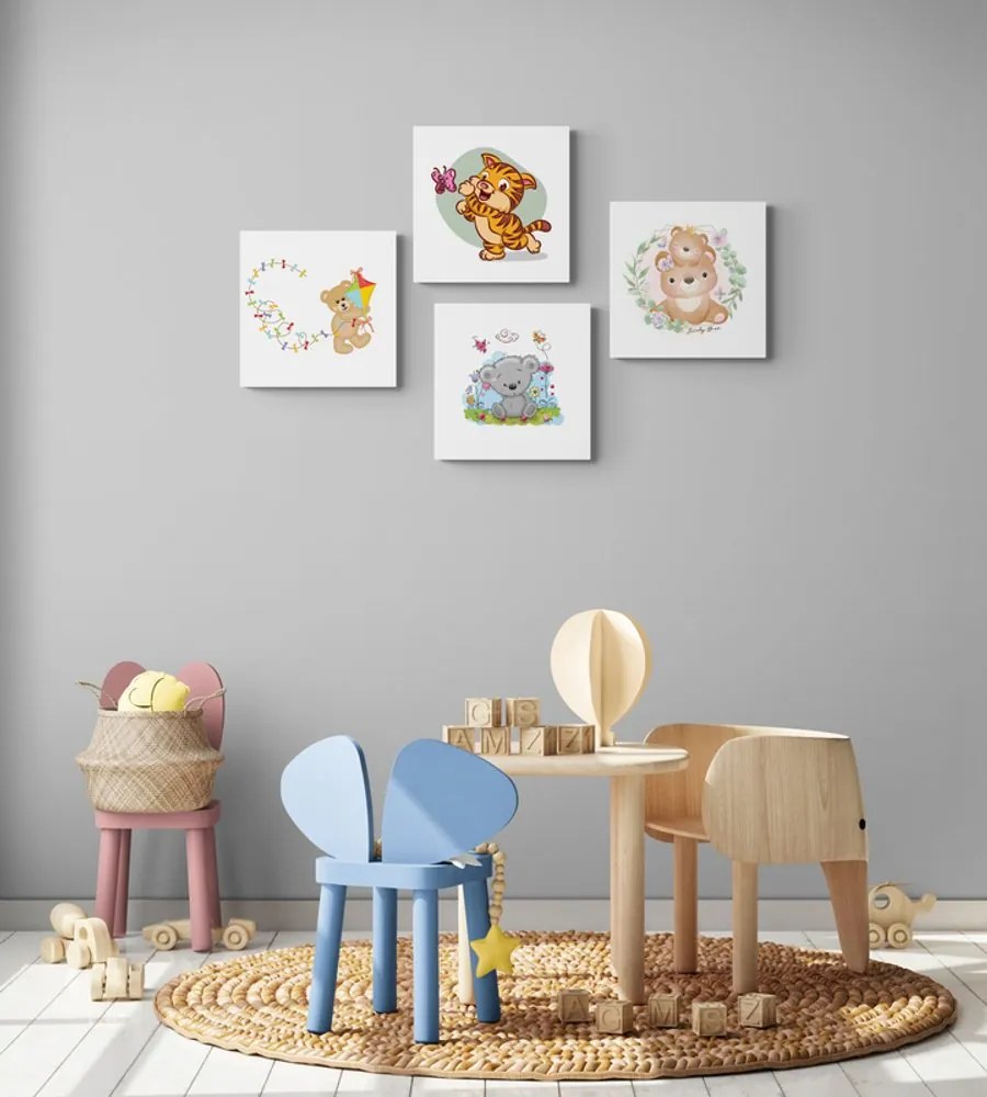Set di quadri – Animali per bambini