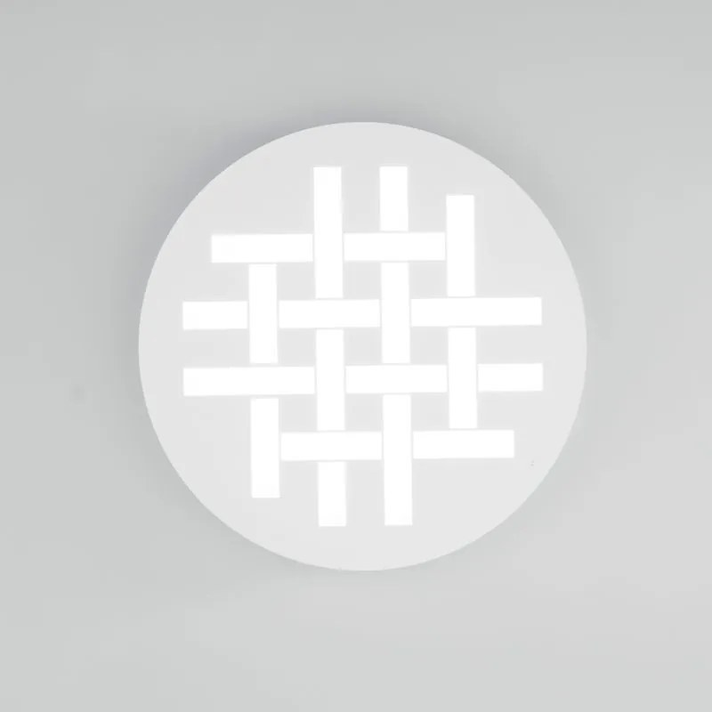 Plafoniera LED moderno Elyot, bianco Ø 50 cm LUCE AMBIENTE DESIGN