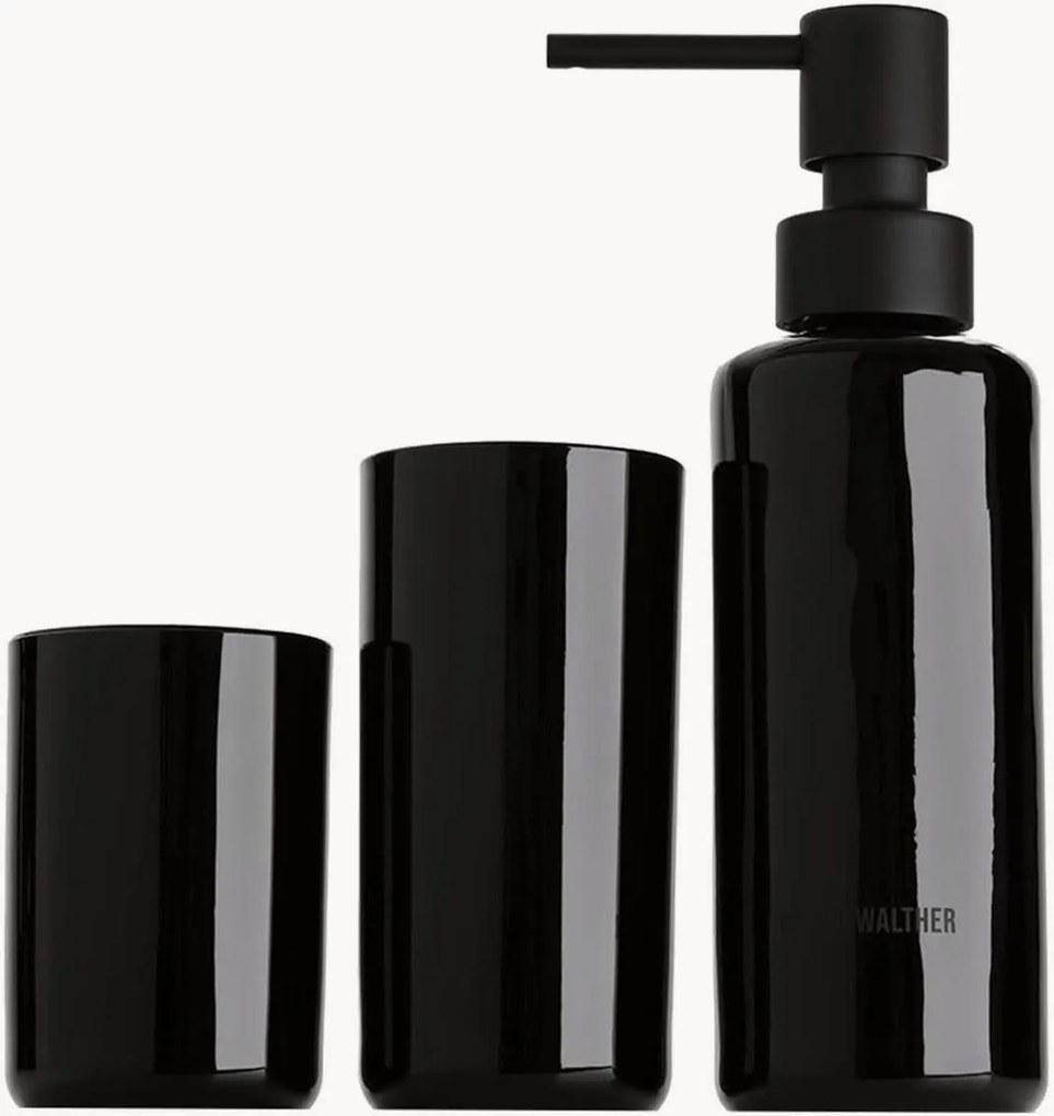 Set di 3 accessori da bagno Pop Up