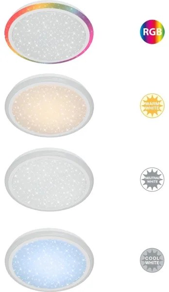 Brilo - Plafoniera dimmerabile RGBW STARRY SKY LED/24W/230V + +TC