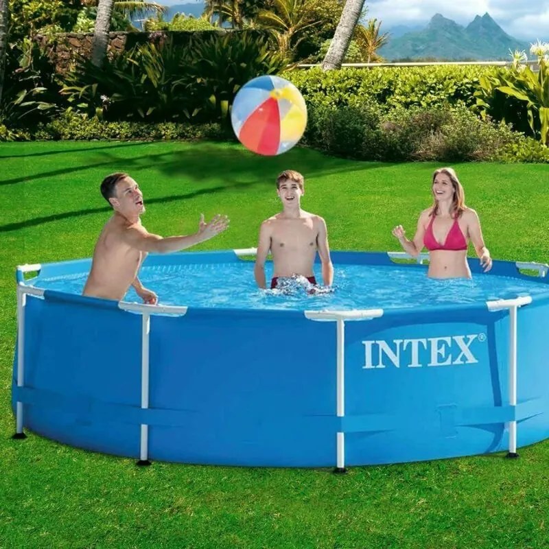 Piscina Tonda Frame Telaio Portante con Pompa Filtro Ø cm. 366X76 H