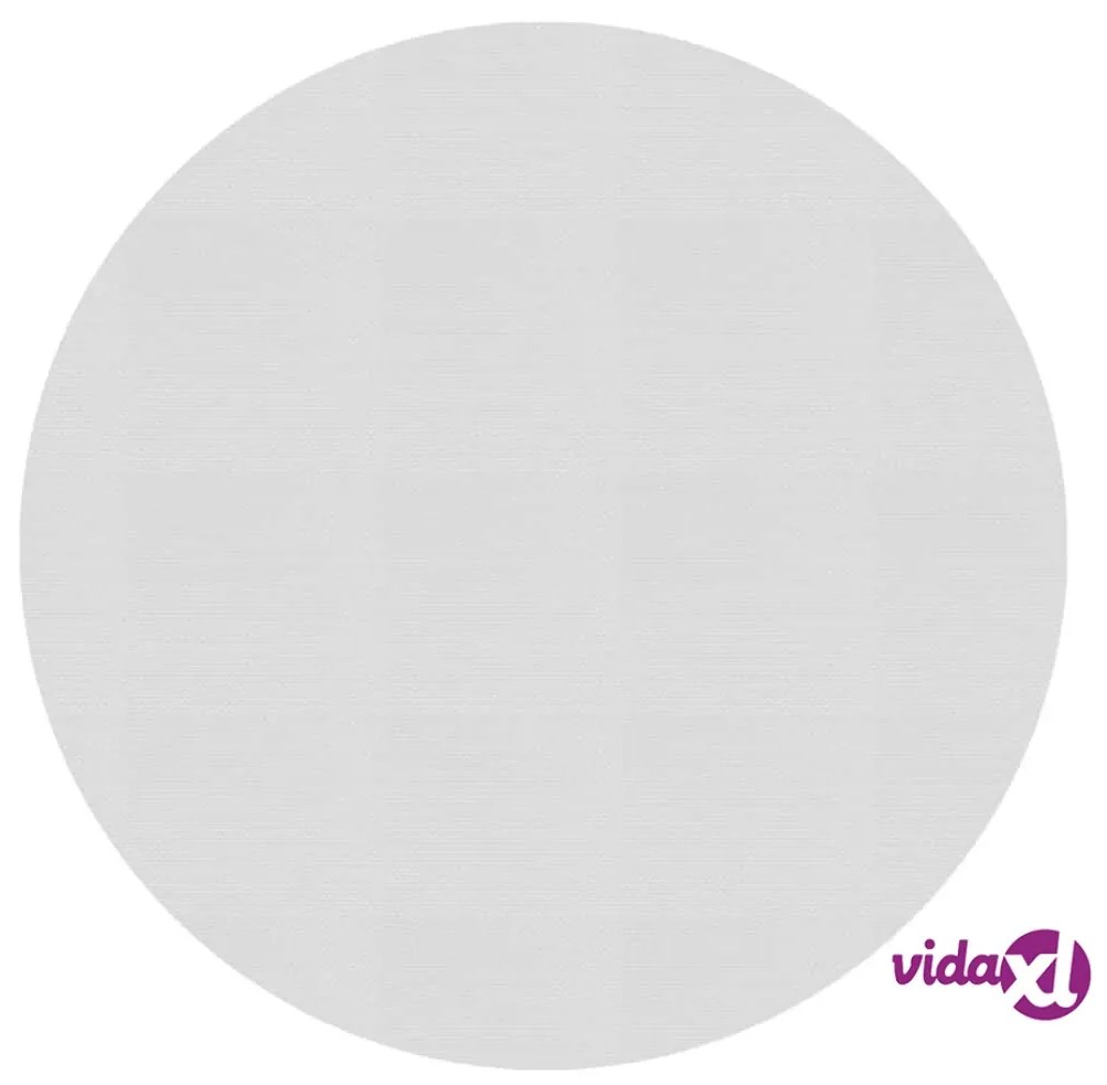 vidaXL Pellicola Galleggiante Solare PE Piscina 250 cm Grigia