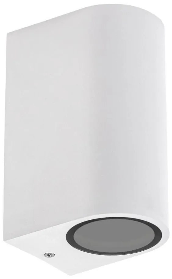 Applique da esterno  PARETE 2xGU10/6W/230V IP54 bianca