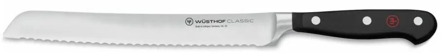 Wüsthof - Coltello da cucina per pane CLASSIC 20 cm nero