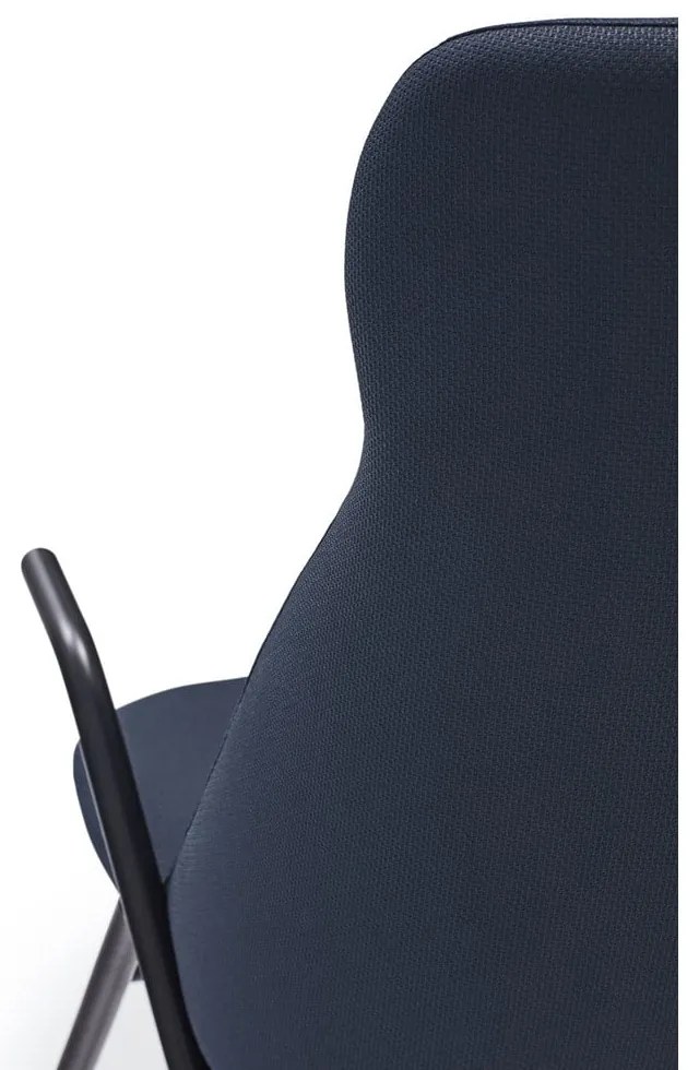 Poltrona blu scuro, altezza 114 cm Dins - Teulat