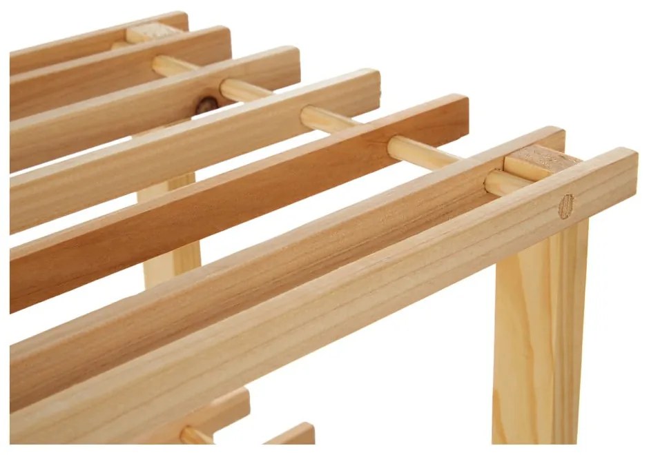 Scarpiera di colore naturale in abete massiccio – Premier Housewares