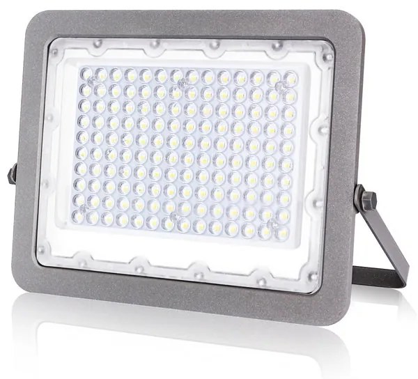 Faro da esterno Athos in alluminio, antracite, LED 100W INTEC