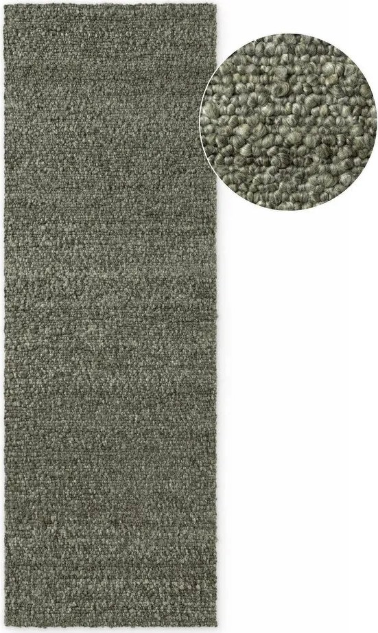 Passatoia verde tessuta a mano 80x200 cm Notting Hill Portobello – Ted Baker