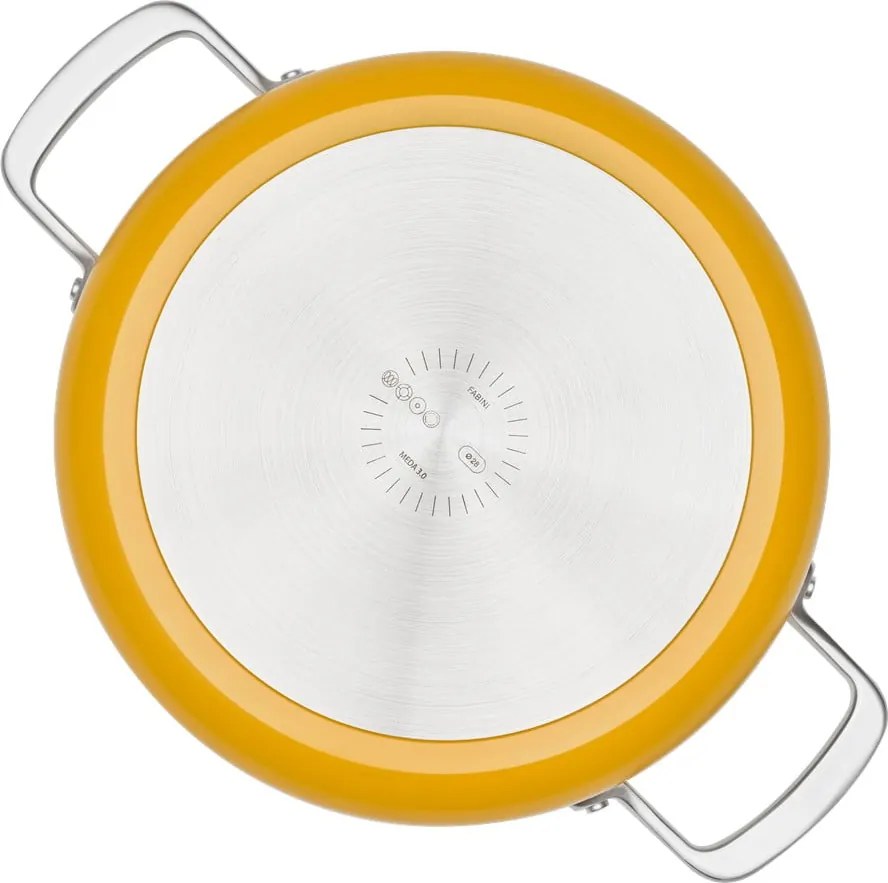 Padella con coperchio/con superficie in ceramica ø 28 cm tegame Meda 3.0 – FABINI