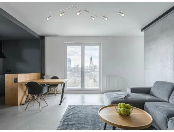 Globo 57910-6 - Faretto ROBBY 6xGU10/35W/230V cromo opaco