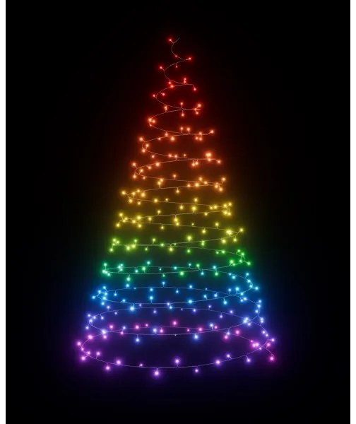 LED RGBW da esterno Catena natalizia ESSENTIALS 250xLED 2x10m 2700-6500K Wi-Fi IP44