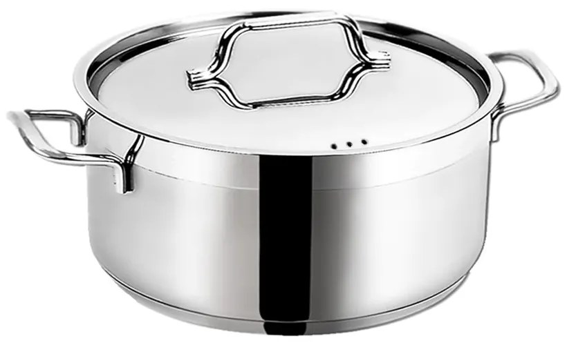 Casseruola in acciaio inox con coperchio Anett, 1,9 l - Orion