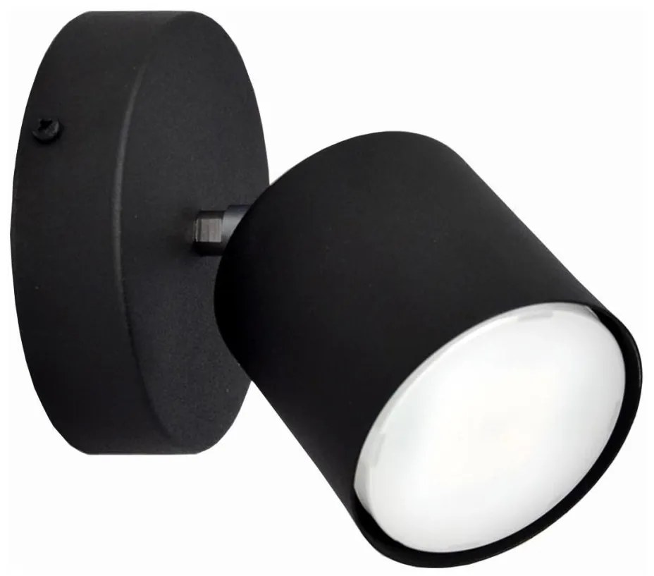 Faretto da parete PUNTA 1xGX53/10W/230V nero