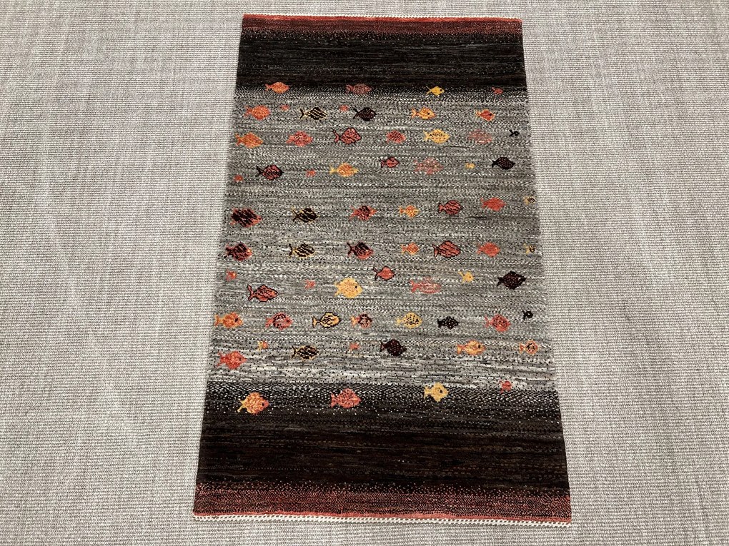 Loribaft Tappeto persiano 90x140 Marrone (Iran) Annodato A Mano