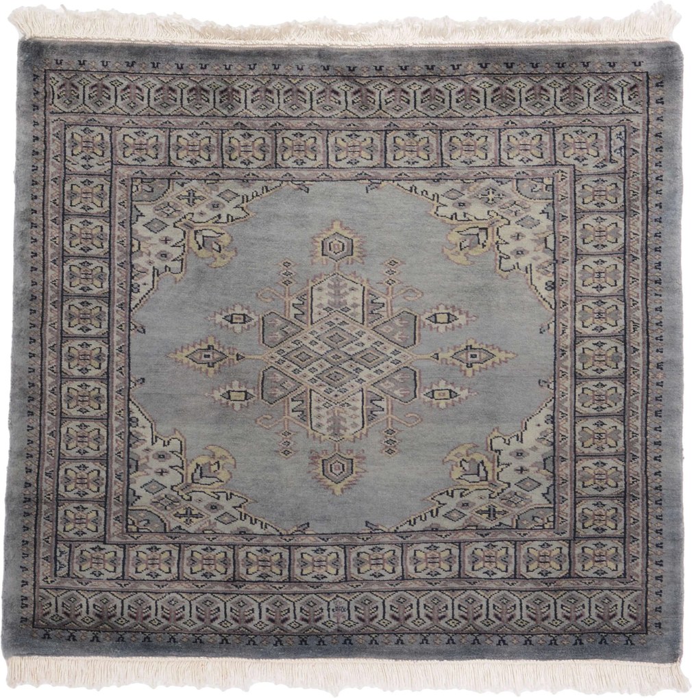 Bokhara Tappeto orientale 90x90 (Pakistan) Annodato A Mano