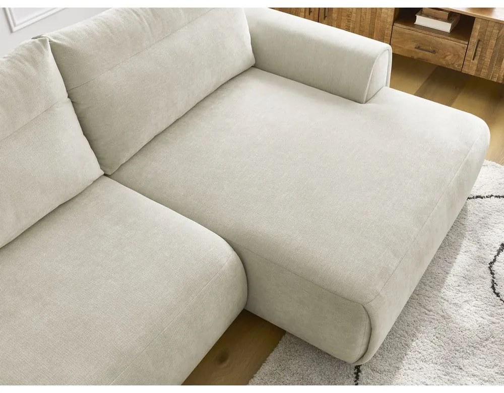 Divano angolare beige Aden – Bobochic Paris