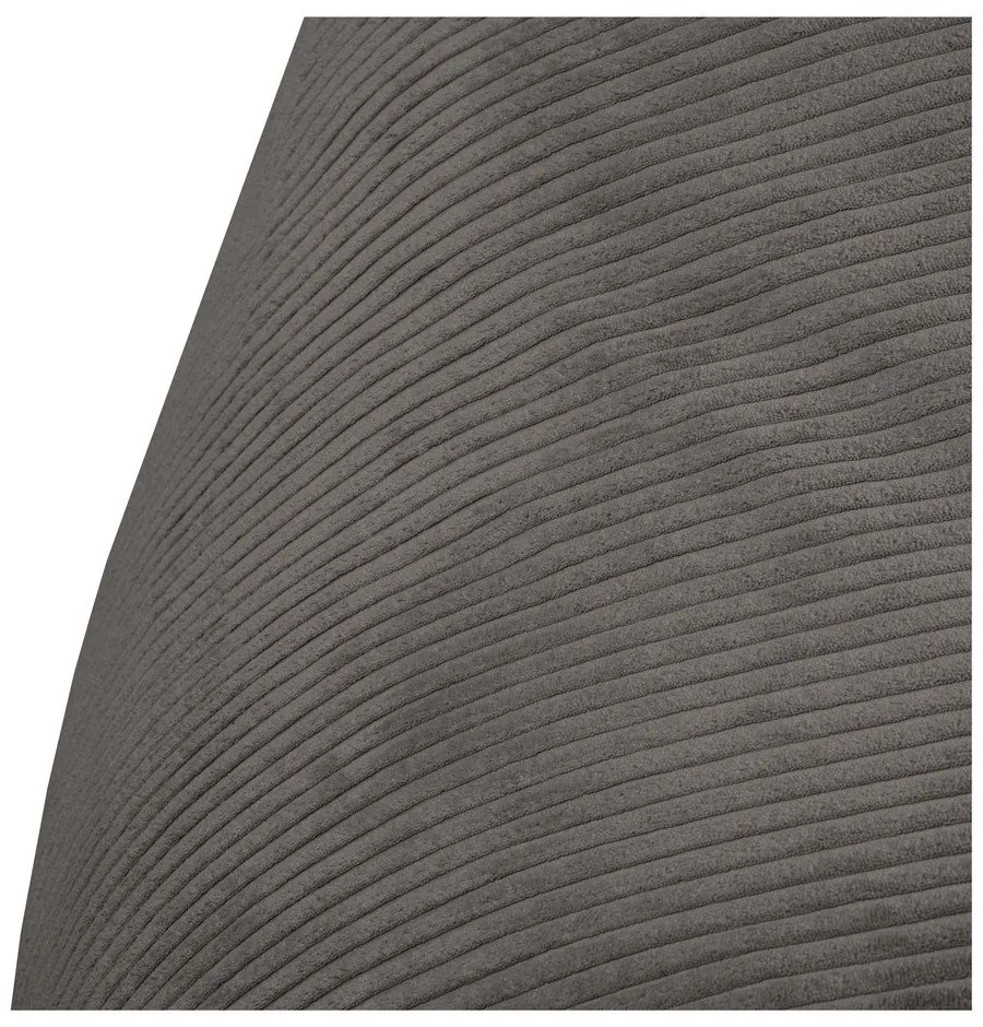 Puof a sacco color mattone con rivestimento in velluto a coste Sofa Snug – SLOWDOWN