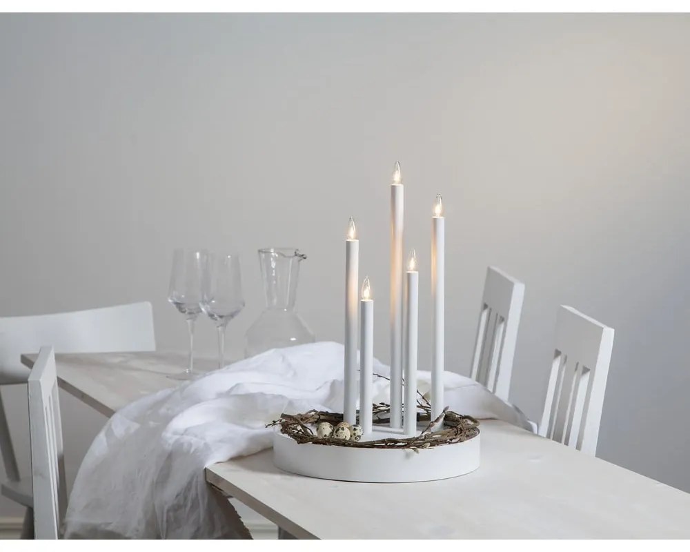 Decorazione a luce bianca ø 32 cm Deco - Star Trading