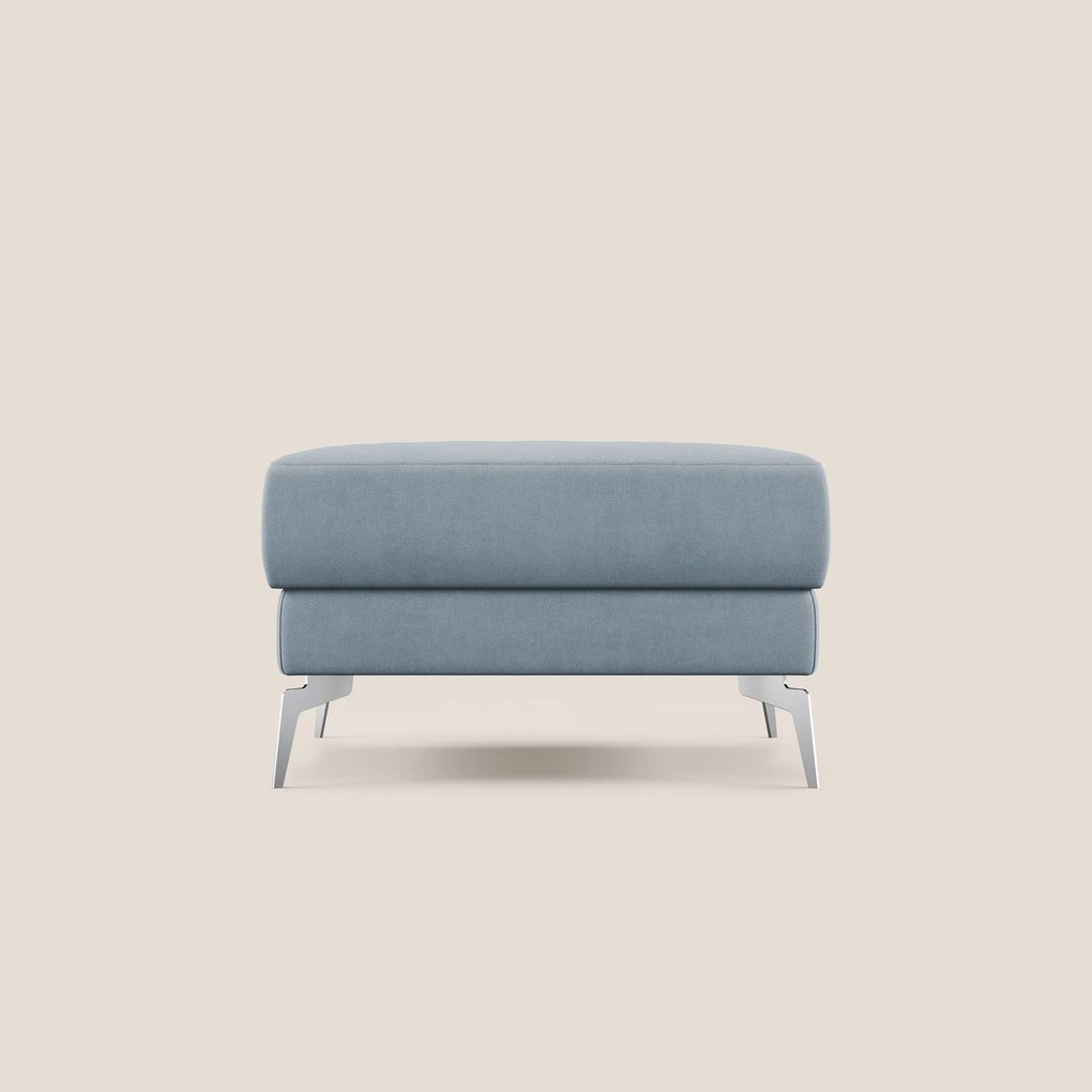 Star Pouf con piedini alti in tessuto impermeabile T02 carta da zucchero
