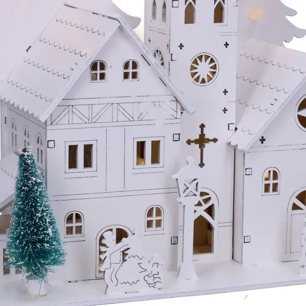 Brilagi - Chiesetta natalizia LED/2xAA