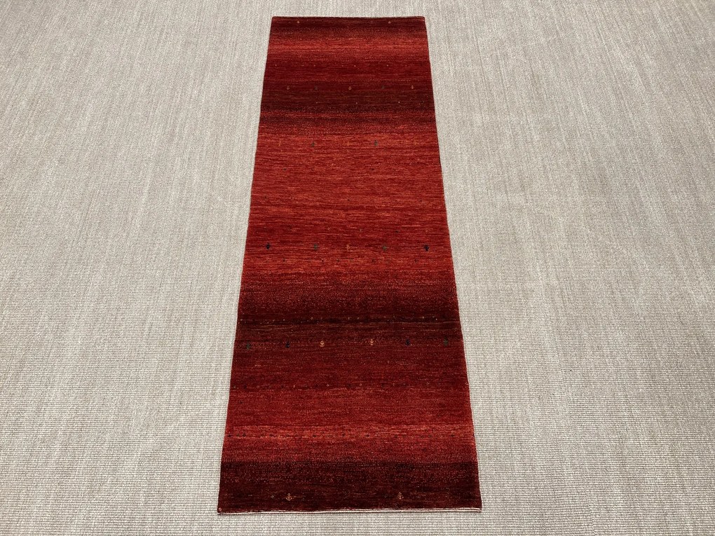Loribaft Tappeto persiano 260 x 90 Rosso (Iran) Annodato A Mano