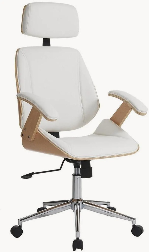 Sedia da scrivania in similpelle Visby