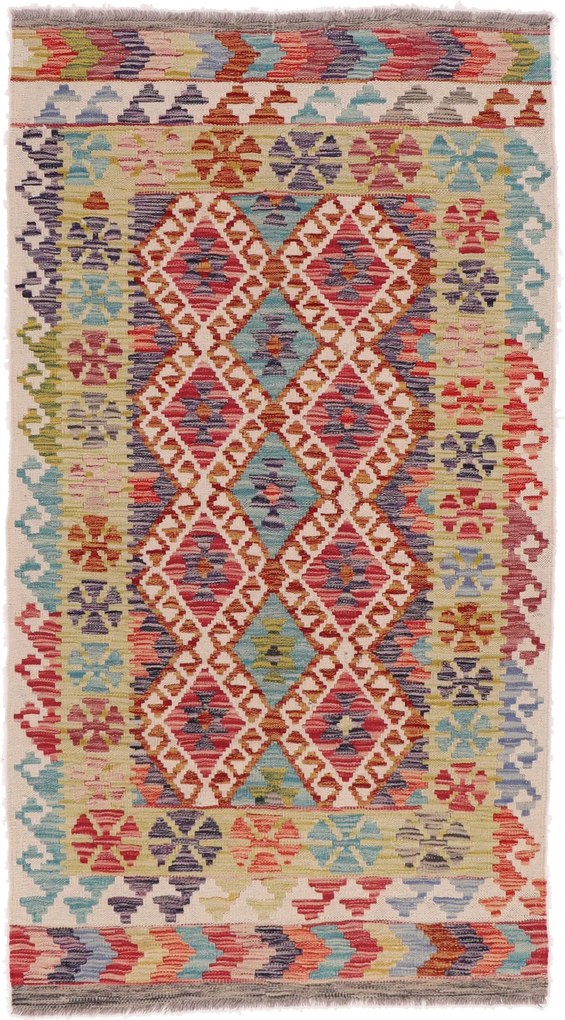 Kilim Tappeto orientale 190 x 110 (Afghanistan) Tessuto A Mano