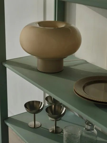 Nordlux - Lampada da tavolo MALTI 2xE27/10W/230V beige