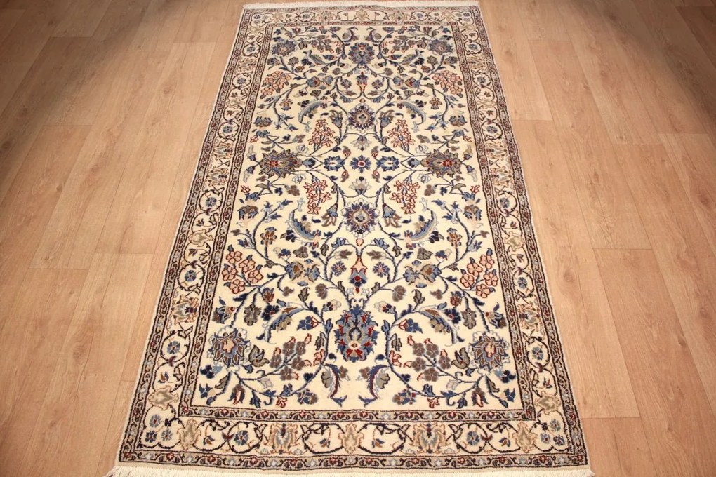 Nain Tappeto 120 x 220 (Iran) Annodato A Mano