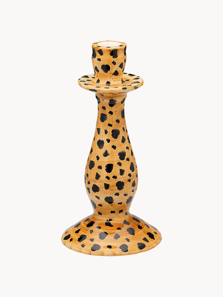 Candelabro fatto a mano Leopard