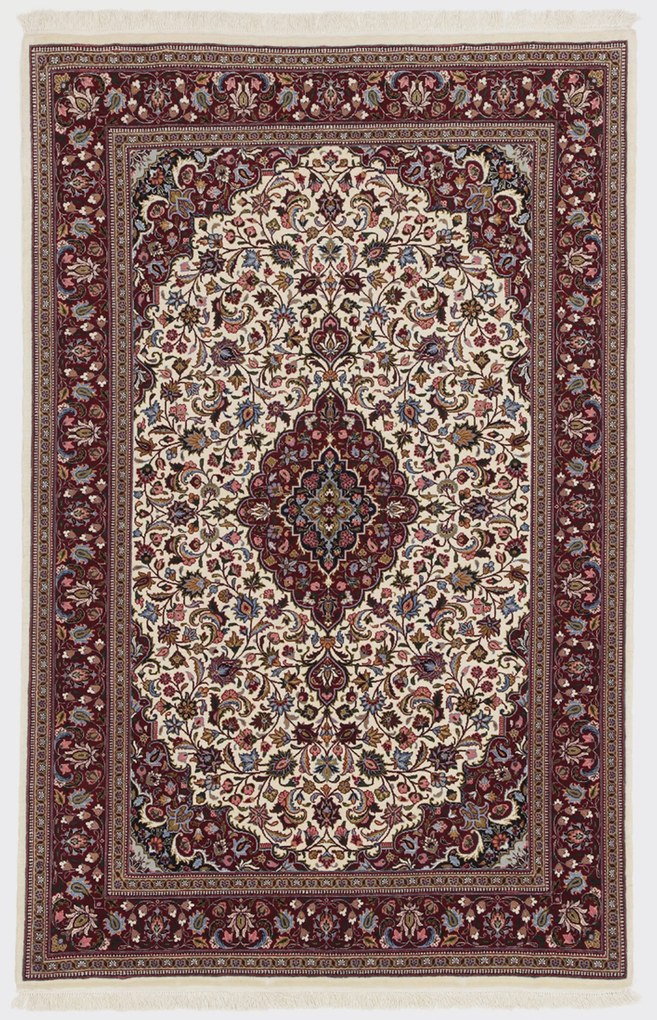 Isfahan Tappeto persiano 110x160 (Iran) Annodato A Mano