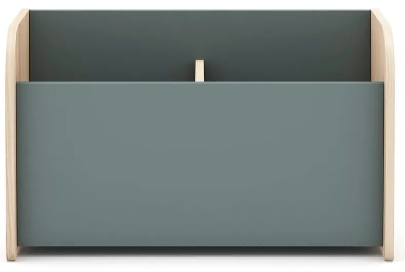 Libreria per bambini verde polveroso 70x42x35 cm Esteban – Marckeric