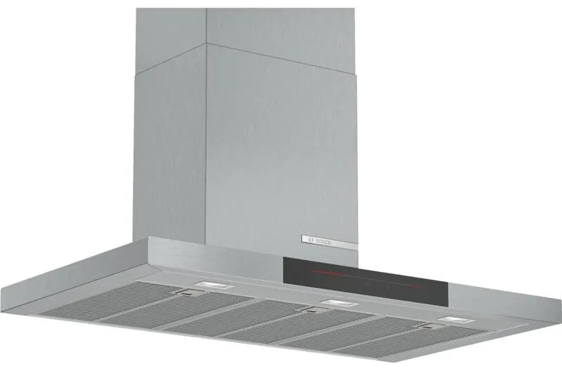 Bosch - cappa a parete decorativa 90cm 55db 843m3 / h acciaio inox - dwb98jq50