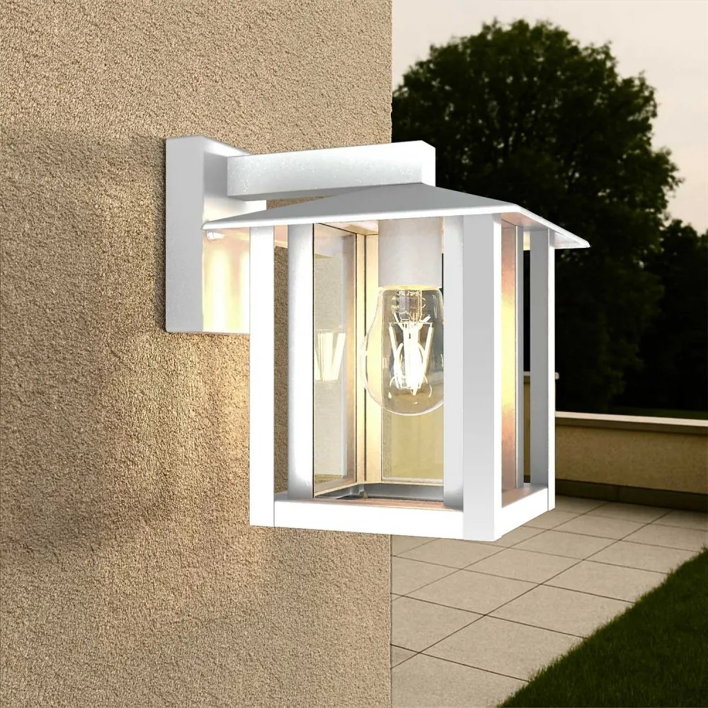 Applique Bianca E27, IP54 per Esterni - Serie PILLAR Base E27