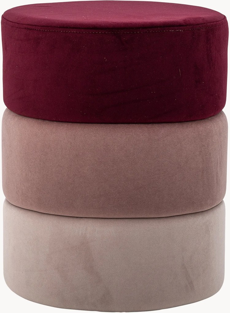 Pouf in velluto Bilbao