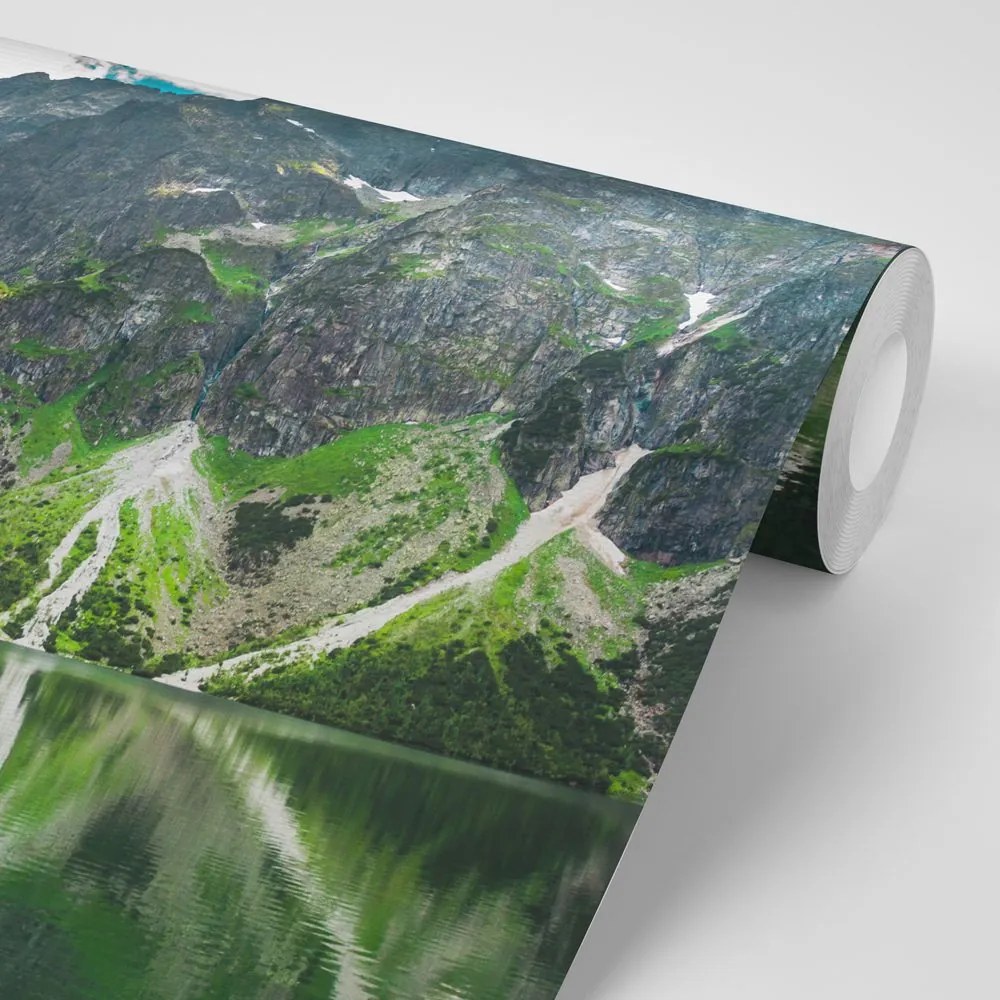 Carta da parati autoadesiva – Morskie Oko nei Tatra