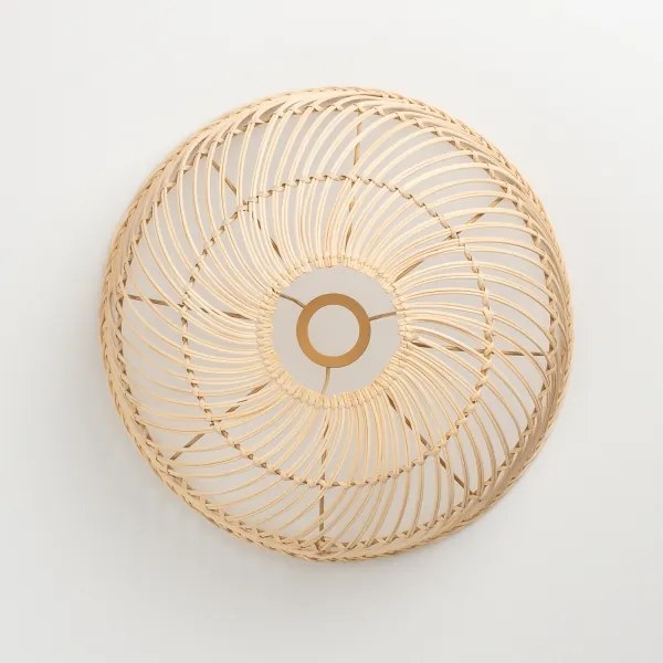 Brilagi - Lampadario LED a cavo CERIA BOHO 1xE27/40W/230V Ø 40 cm in rattan